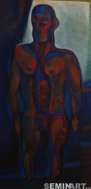 Инсталляция ЧЕЛОВЕК осб. акрил 125х63___