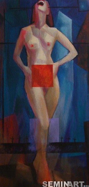 Инсталляция ЧЕЛОВЕК осб. акрил 125х63______
