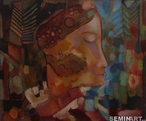 ПОЭТ. (ПУШКИН) Х.М. 55х63 1999