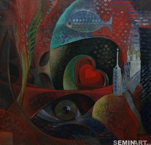 СЕРДЦЕ ГОРОДА. ГЛАЗМА Х.М. 100х100 2002-2011