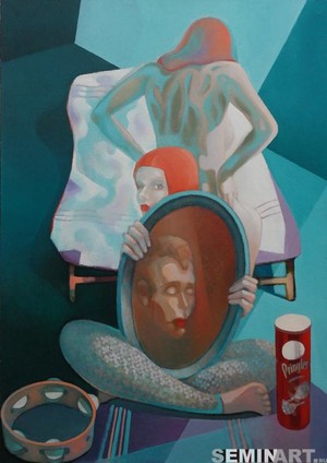 ТАМБУРИН И ЧИПСЫ. Х.М. 100х70 2011